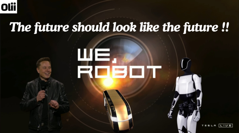 Tesla’s “We, Robot” Event: The Future Should Look Like The Future !!